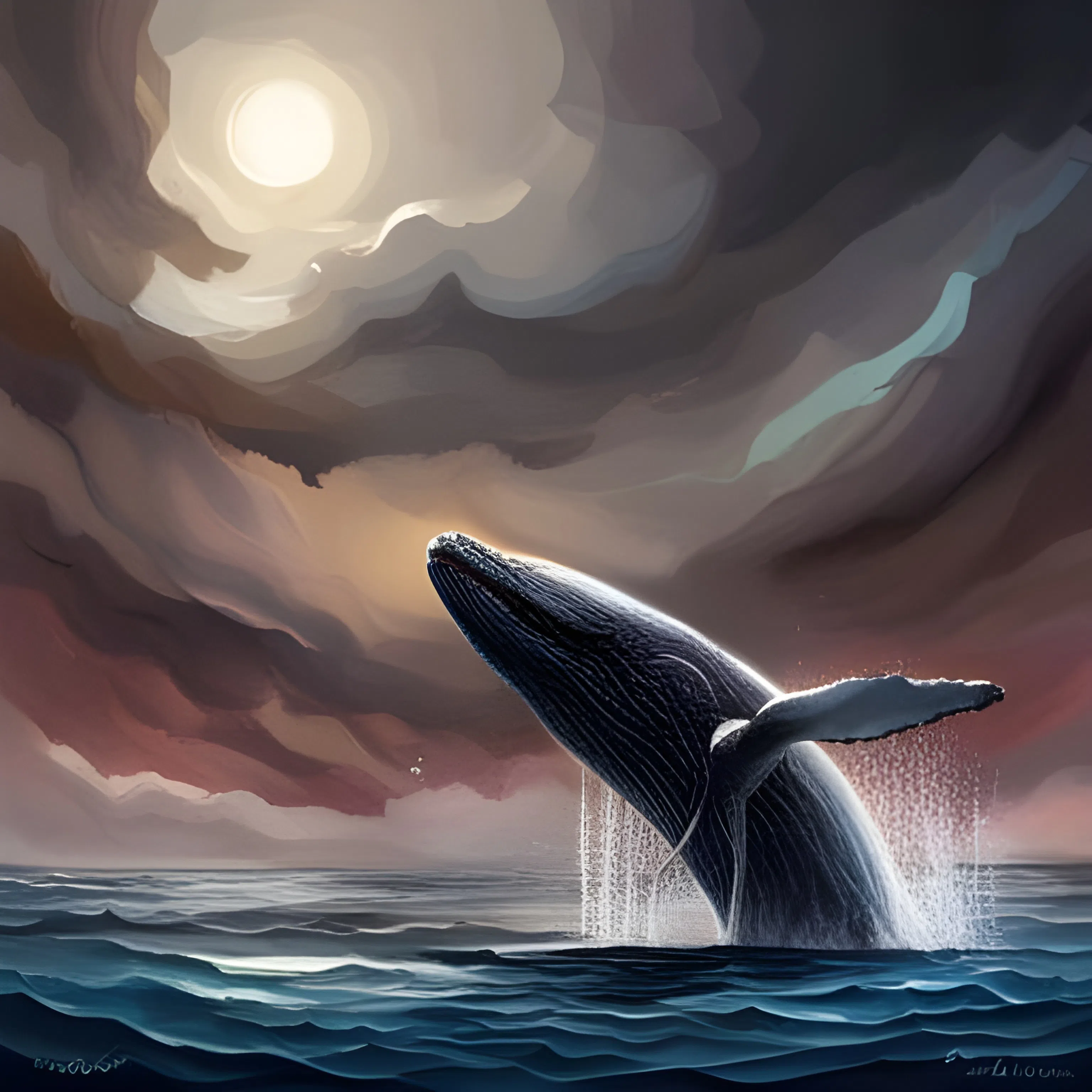 Whale at Night